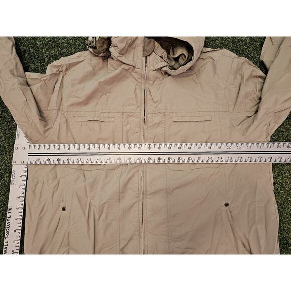 Cabelas For Women Mesh Lined Regular Full-Zip Hooded Rain Jacket Women XL 970018 - Picture 5 of 8